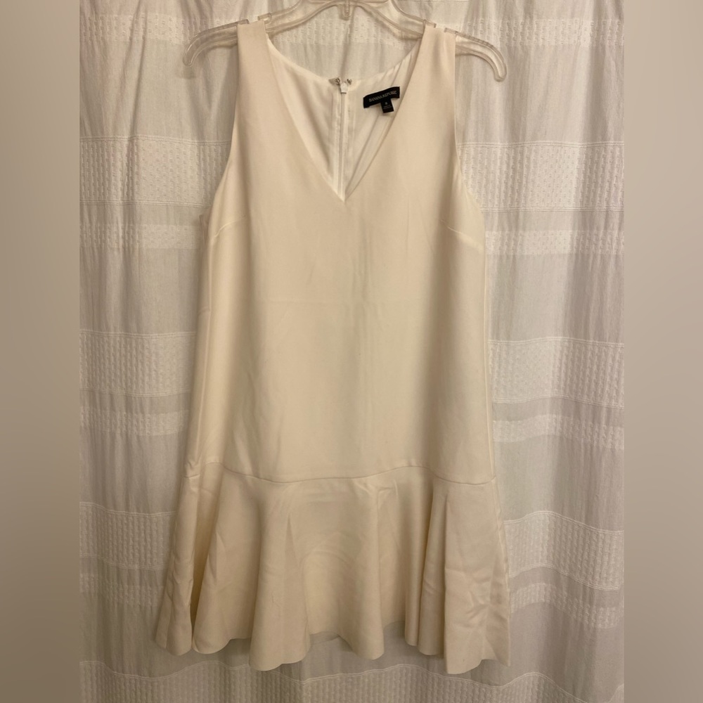 Banana Republic A line ivory dress